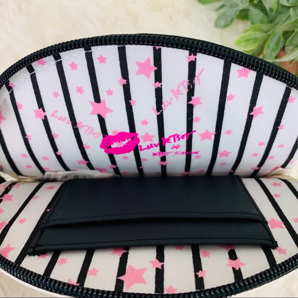 Betsey Johnson Leopard Kitty Coin Purse / Wristlet - Picture 7 of 8